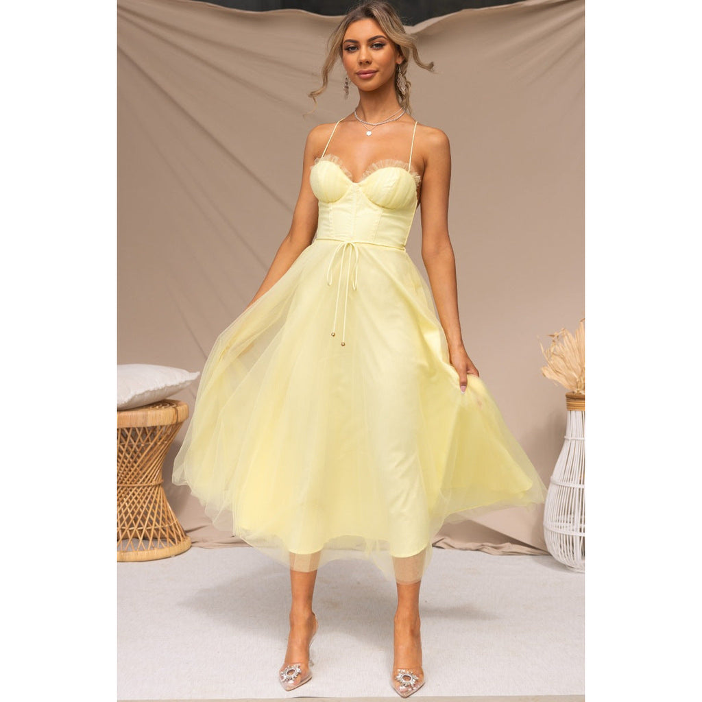 Valenzora | Frühling Sommer Sexy Sling Freizeitkleid Urlaub Mehrfarbige Damenbekleidung Kleid