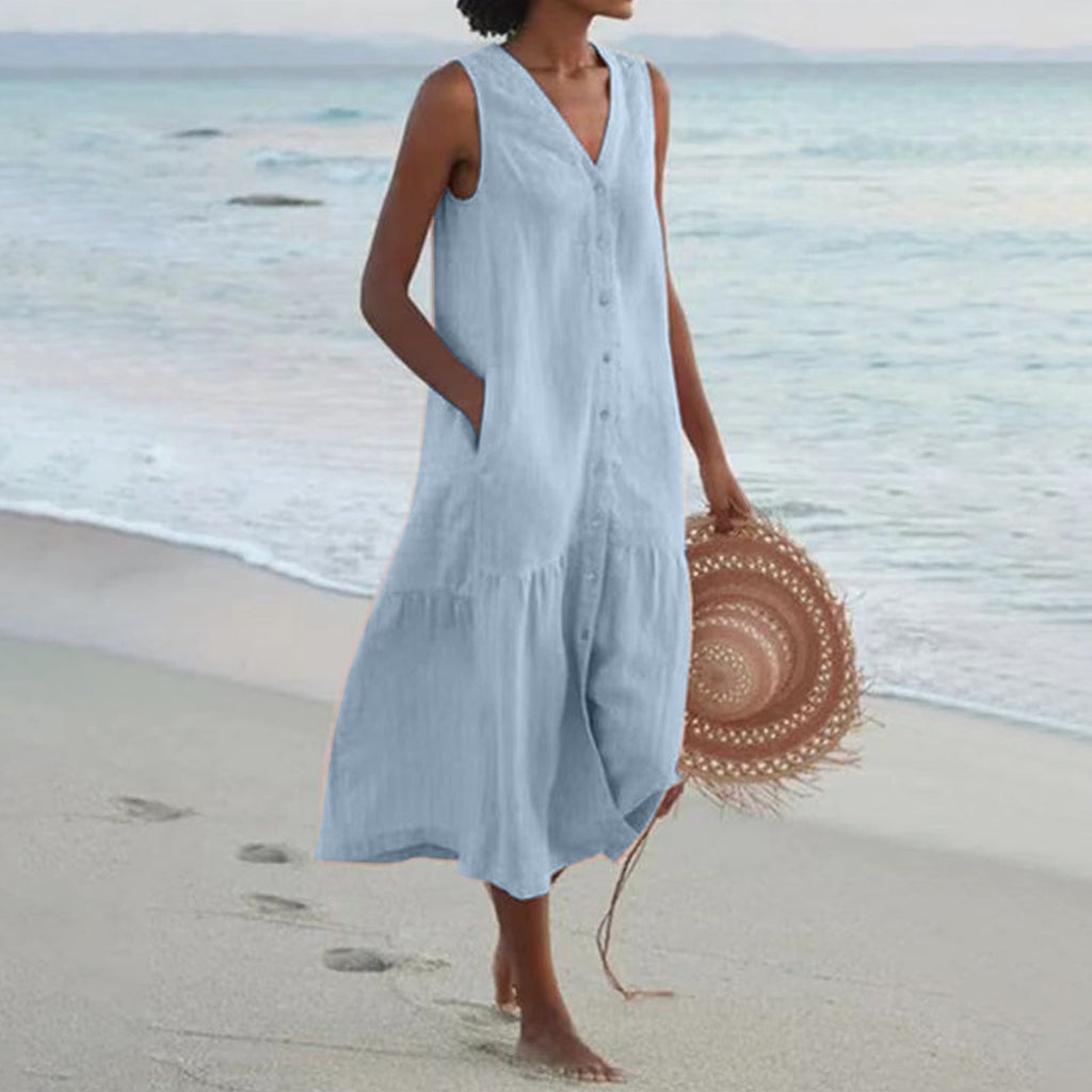 Valenzora | Comfortable summer dress with pockets