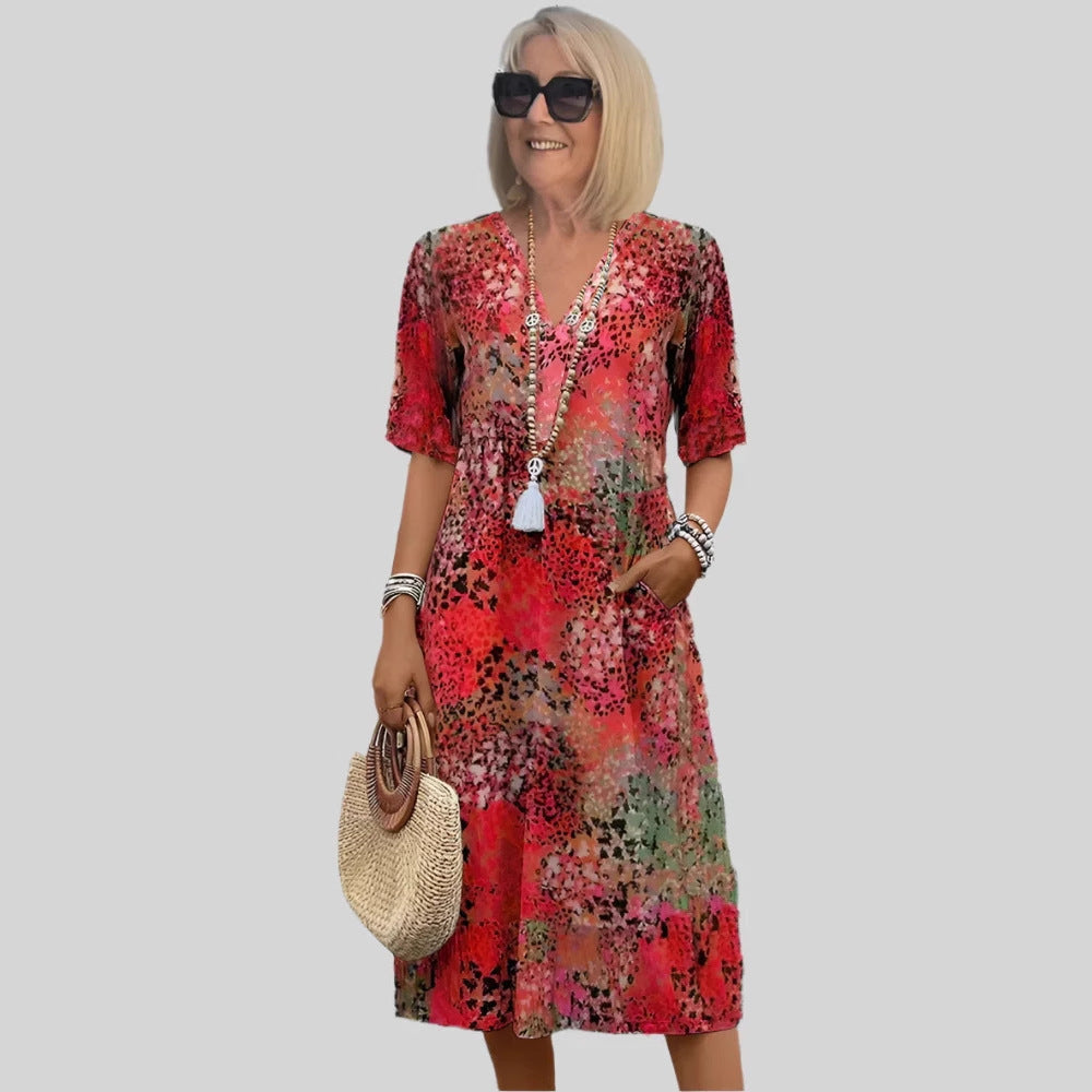 Women's airy summer dress, size