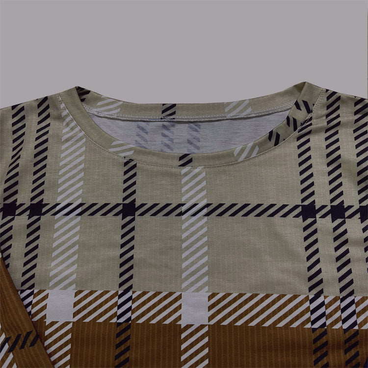 Valenzora | Printed casual pullover top