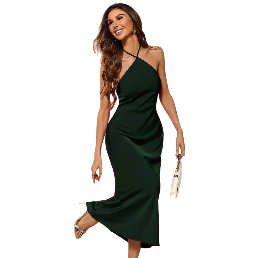 Valenzora | Satin-Slip-Abendkleid Sexy Lang