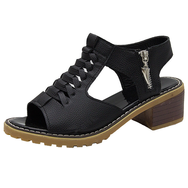 Valenzora - Orthopedic sandals with heels | Comfortable women's sandals with lace design