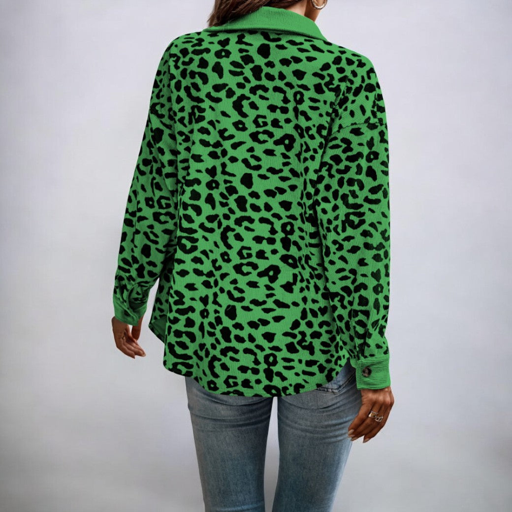 Valenzora | Stylische Jacke mit Leopardenmuster