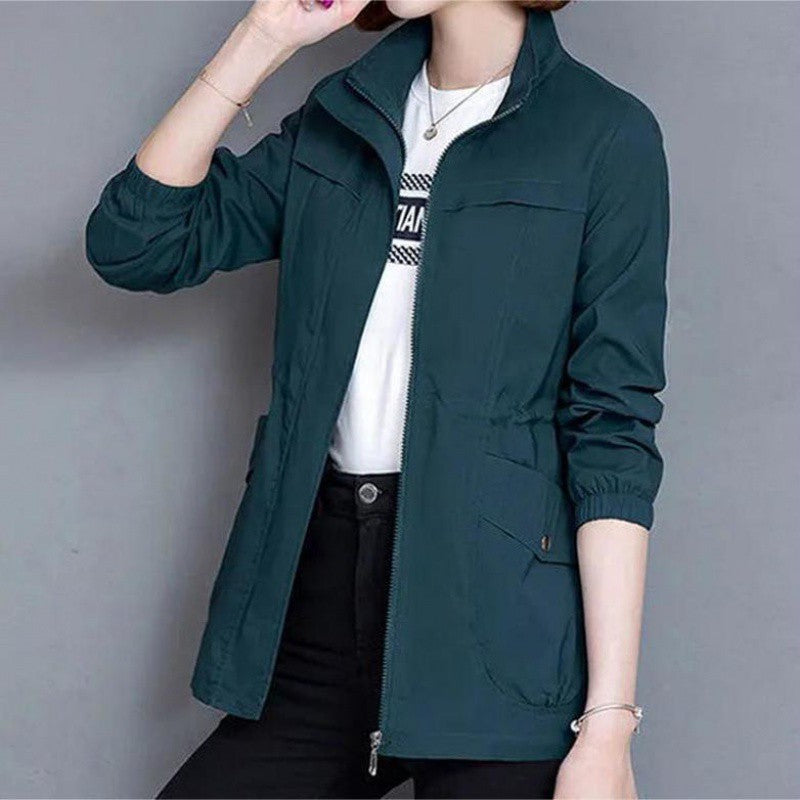 Valenzora | Trenchcoat mit Reißverschluss für Damen