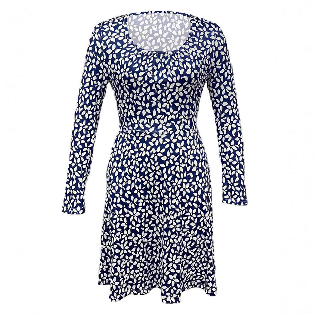 Women's blouse dress with floral design and practical pockets Drune