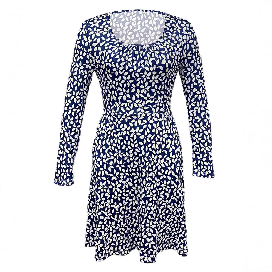 Women's blouse dress with floral design and practical pockets Drune