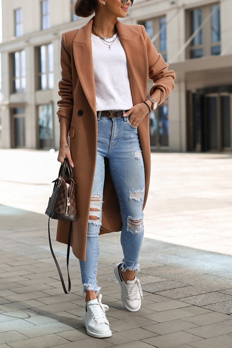 Valenzora | Ripped raw edge skinny jeans