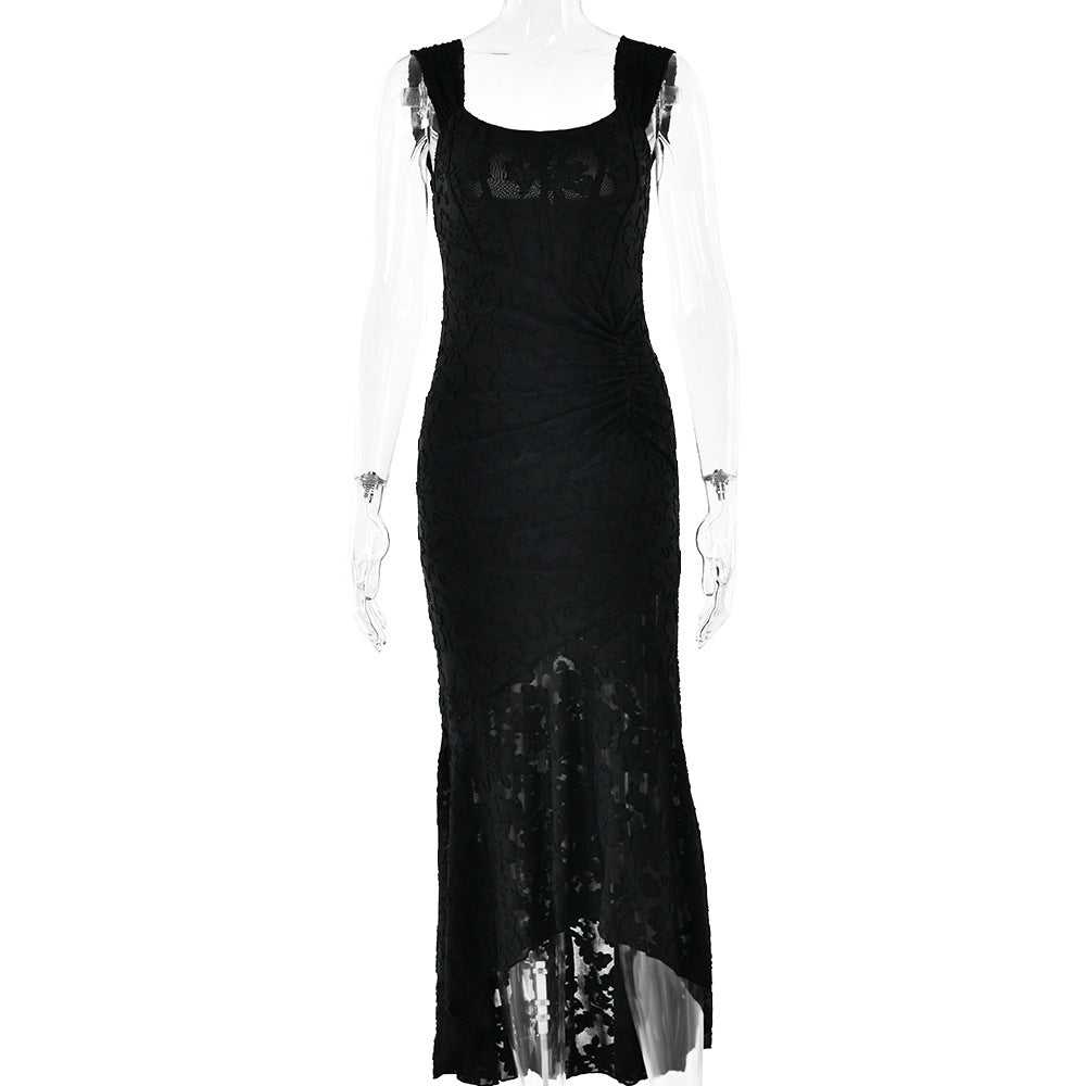 Damen-Scheidenkleid mit einzigartiger Drapierung von Valenzora