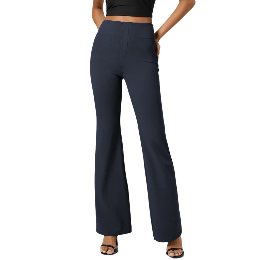 Valenzora | High-Waist, po-formende Sport-Pull-On-Hose mit weitem Bein