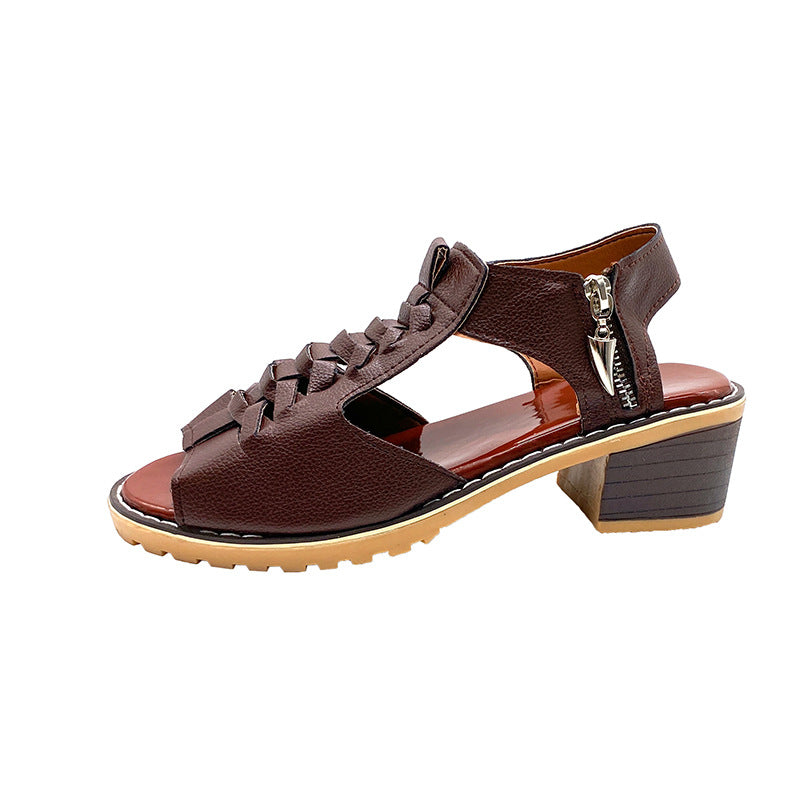 Valenzora - Orthopedic sandals with heels | Comfortable women's sandals with lace design