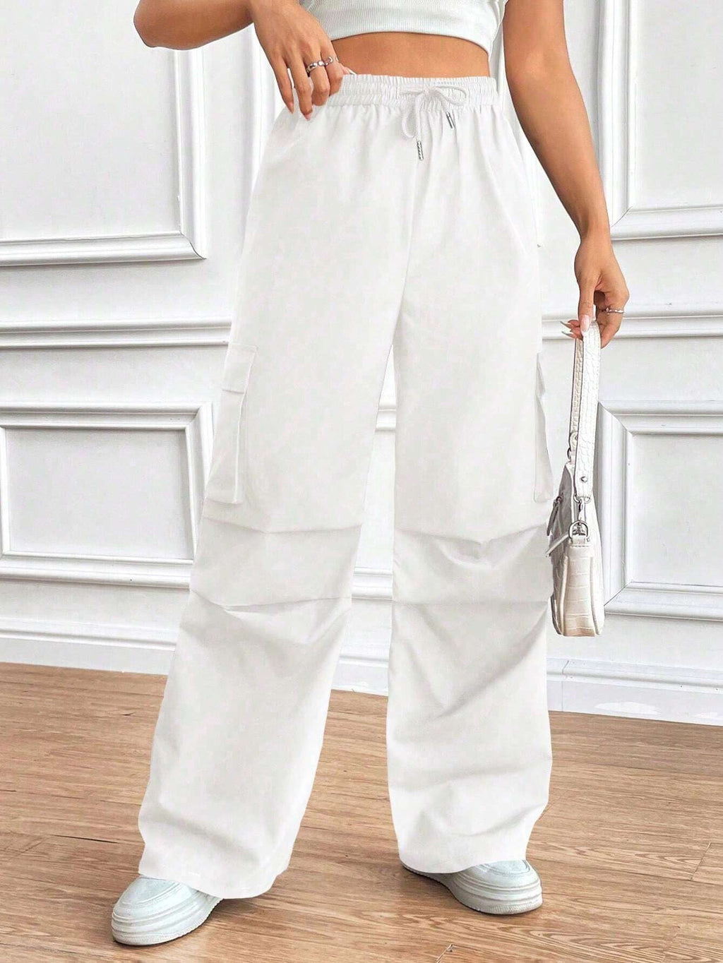 Damen-Cargohose mit modernem Schnitt und praktischen Taschen, Größe S