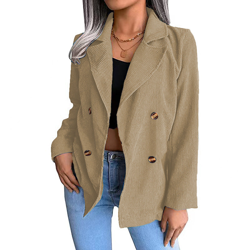 Valenzora | Front Page News Corduroy Blazer