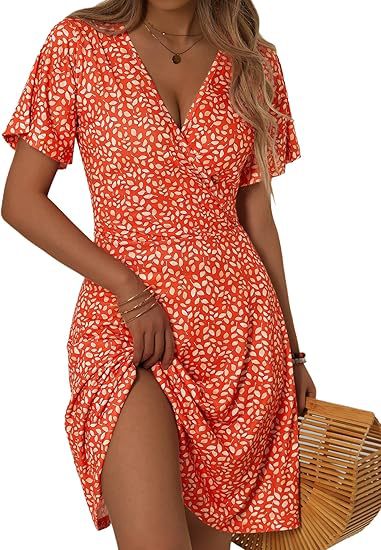 Blossomé™ - Elegant floral mini dress for women