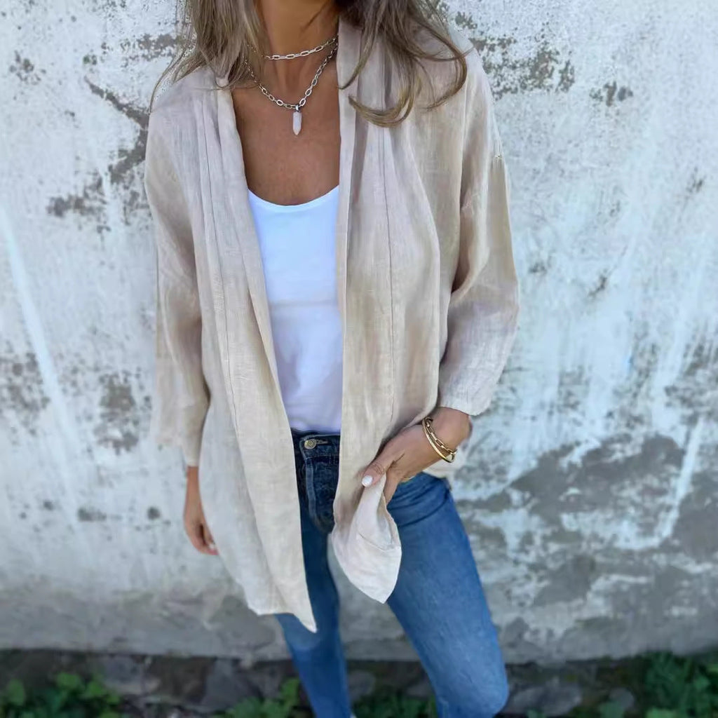 Women's casual summer jacket size