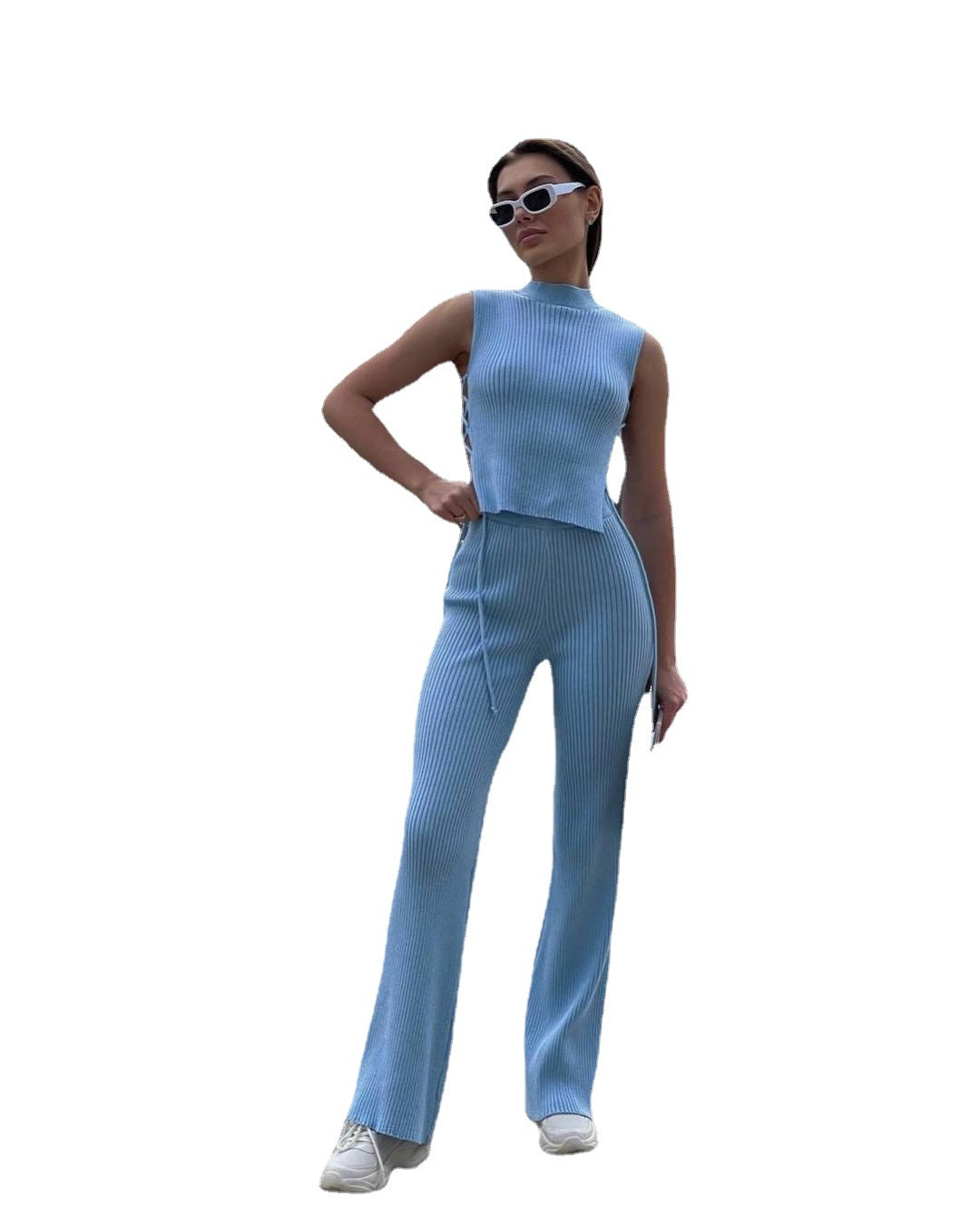 Valenzora vest and trousers ensemble for women