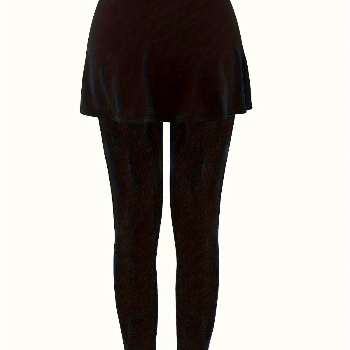 Damen-Leggings mit Tellerrock, Größe