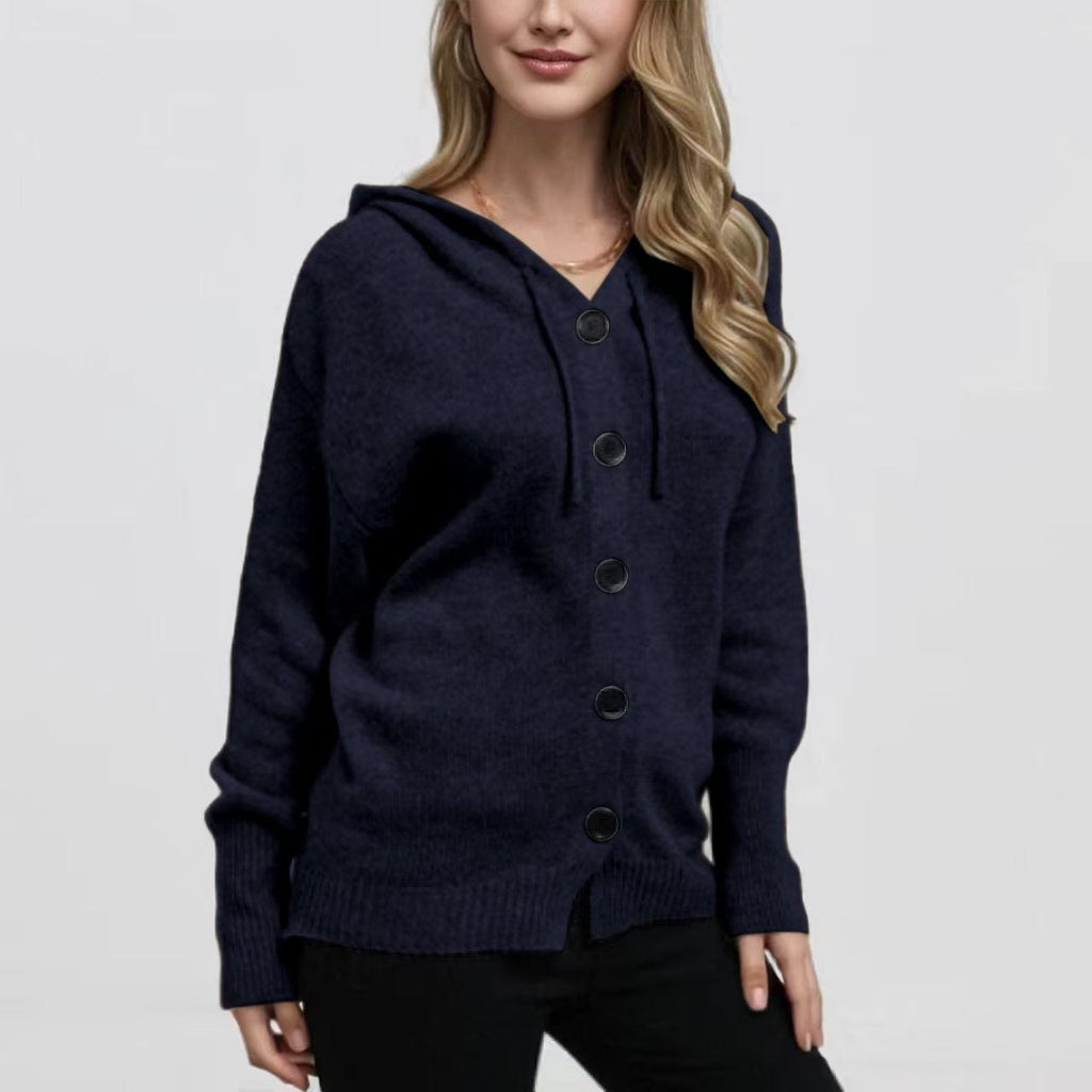 MIA™ - Cardigan with hood and drawstring
