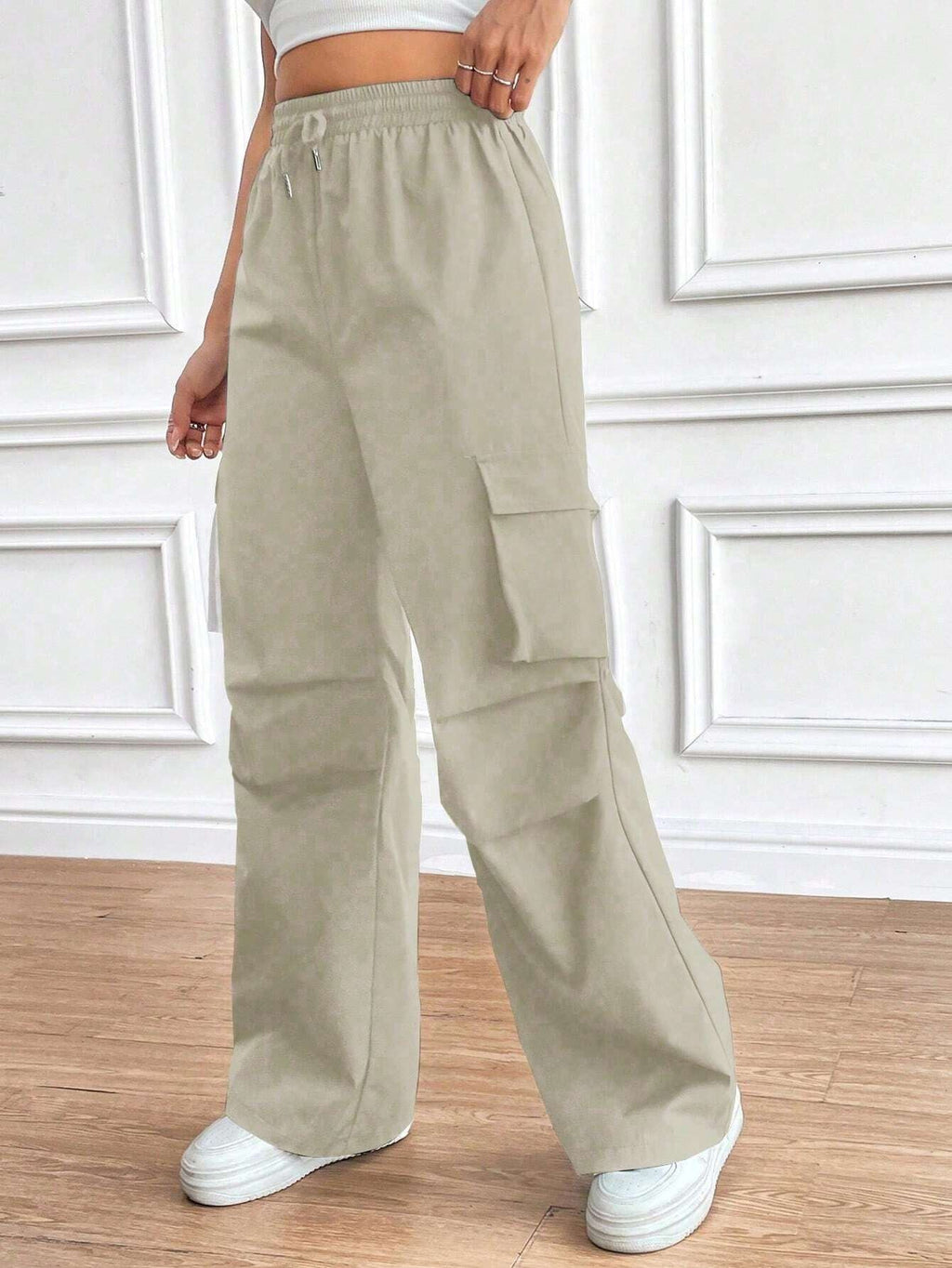 Damen-Cargohose mit modernem Schnitt und praktischen Taschen, Größe S