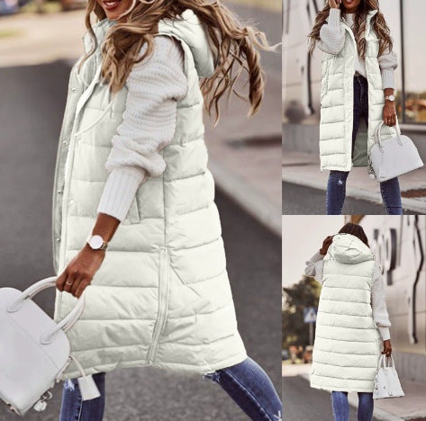 Valenzora | Long bodywarmer vest Camilla