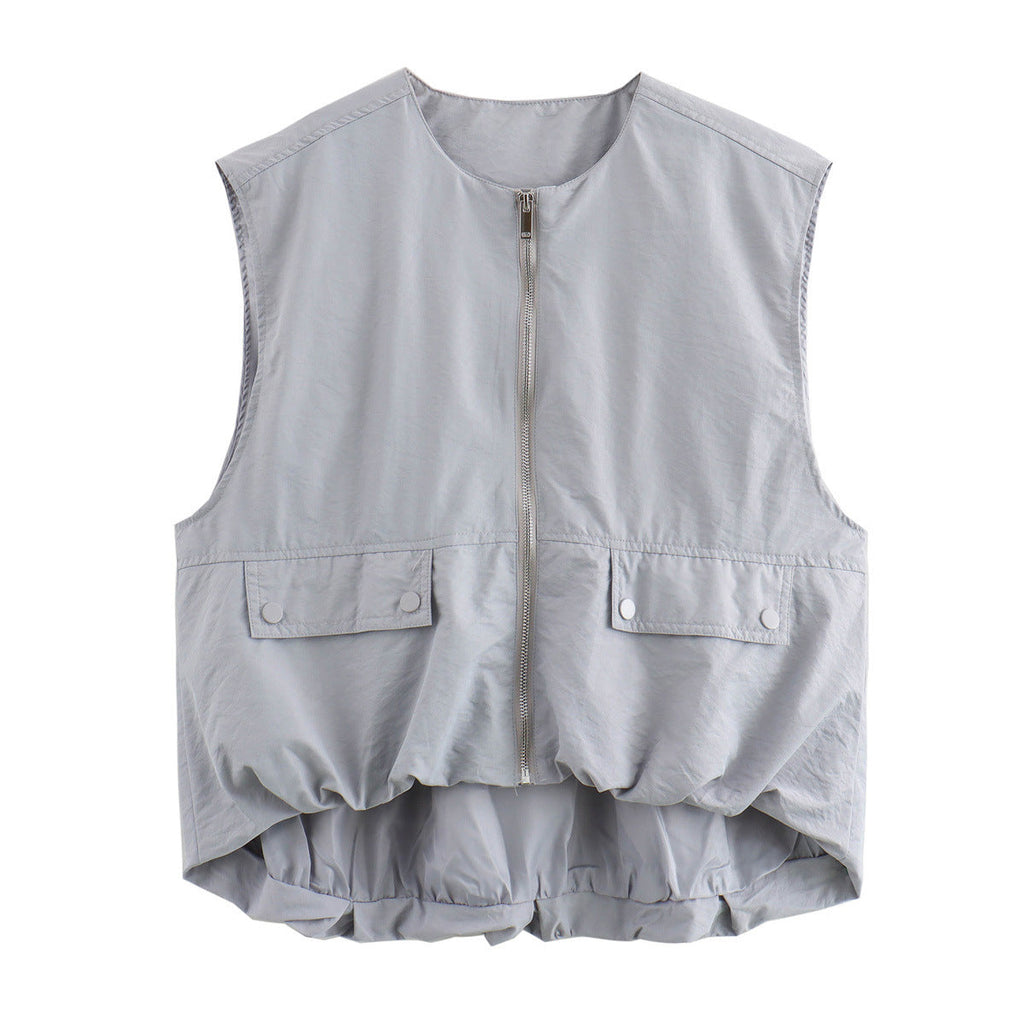 ValenzoraMODE | Relaxed Casual Cardigan Vest Tank Top
