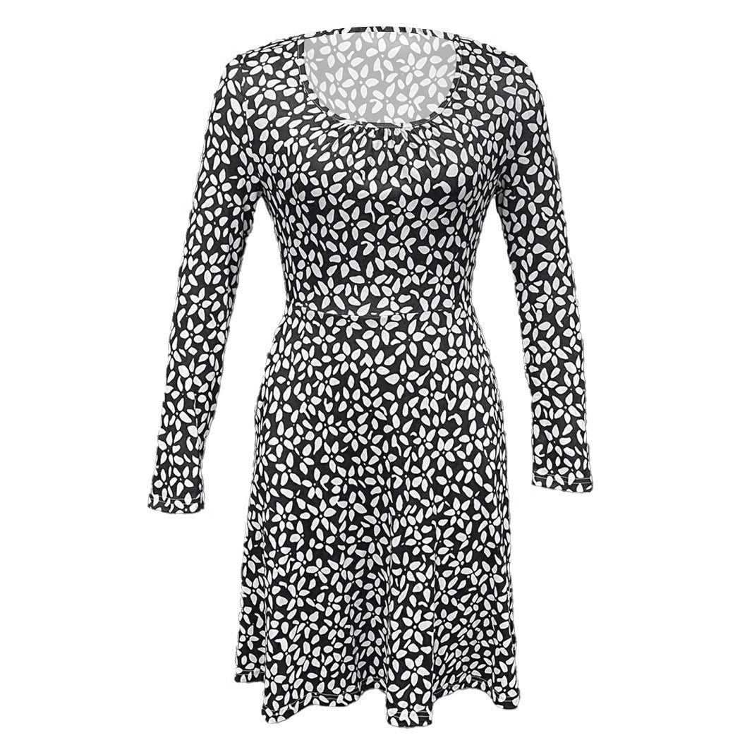 Women's blouse dress with floral design and practical pockets Drune