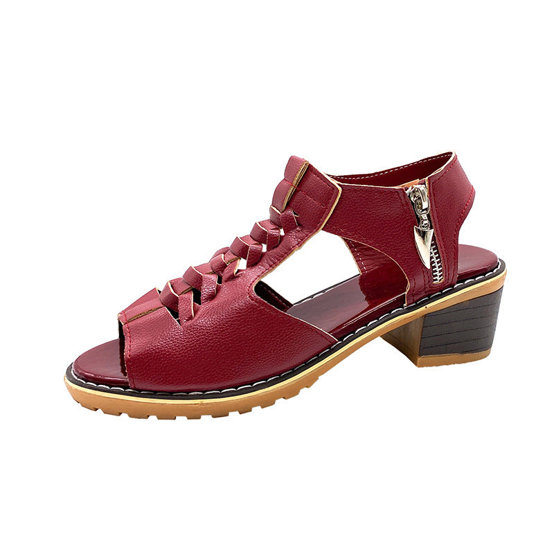 Valenzora - Orthopedic sandals with heels | Comfortable women's sandals with lace design