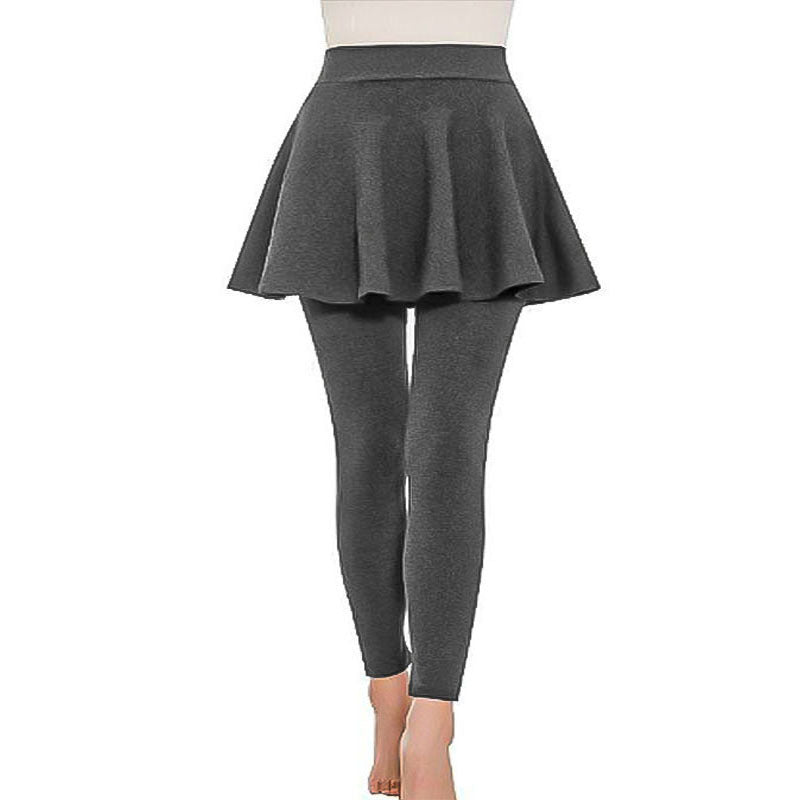 Damen-Leggings mit Tellerrock, Größe