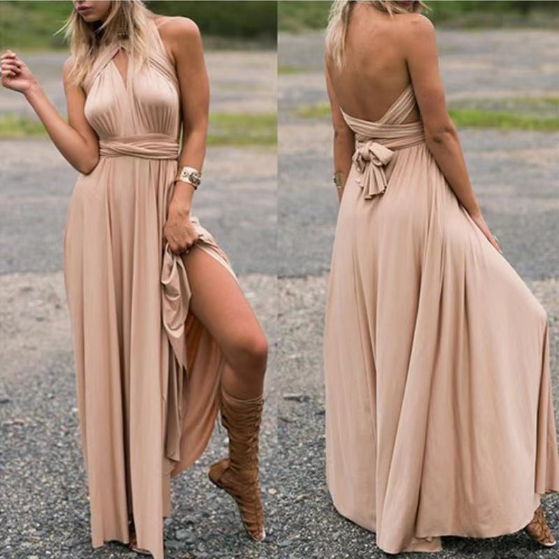 Valenzora | Wrap dress with elastic waist