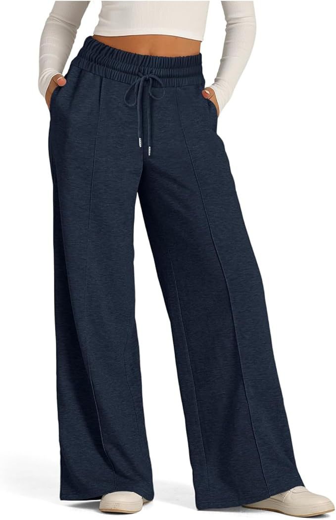 Bequeme Freizeithose für Damen mit Gummizugbund und seitlichen Eingrifftaschen, Größe