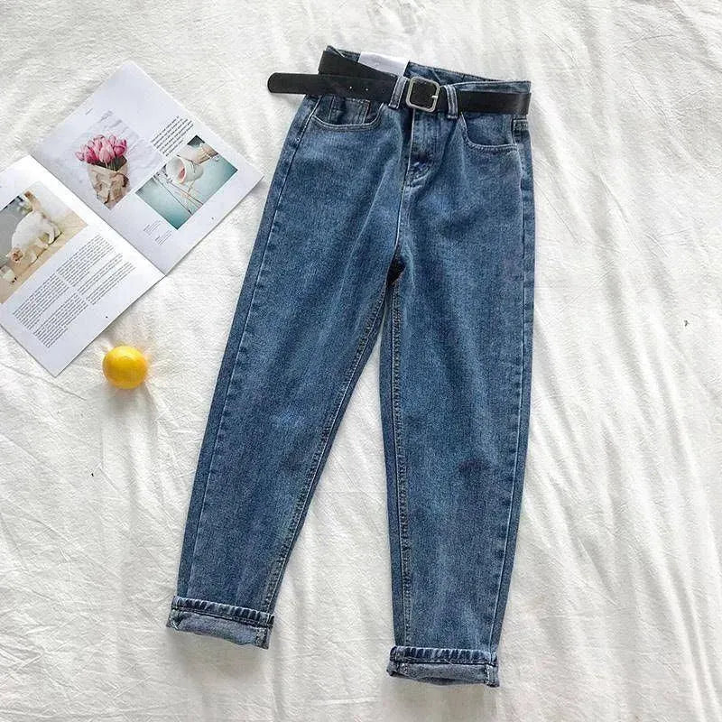 Valenzora | Damen High-Waist Jeans straight