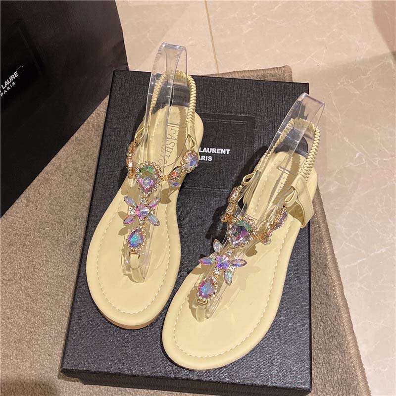 Valenzora | Glittering Sandals with Rhinestones