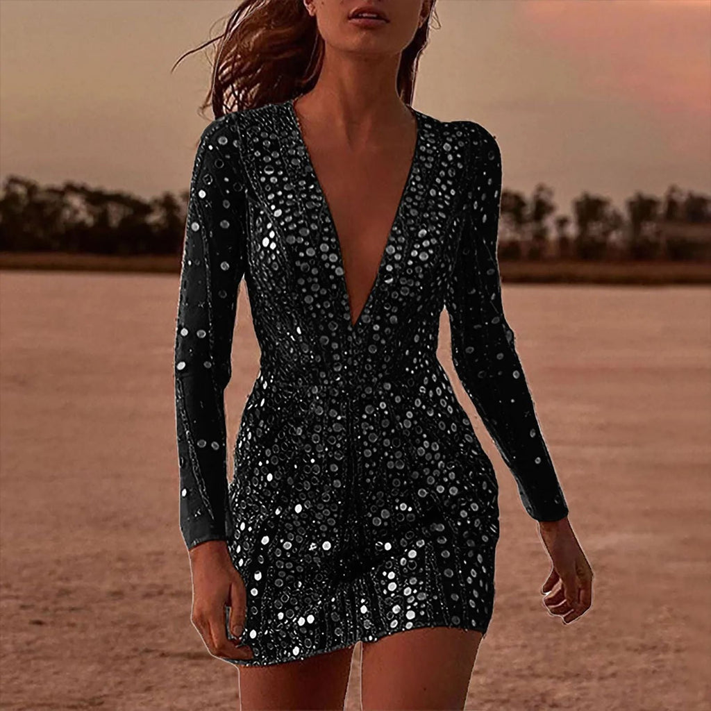 Valenzora | Glamorous sequin dress