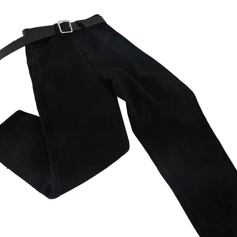 Valenzora | Women's high-waisted jeans straight