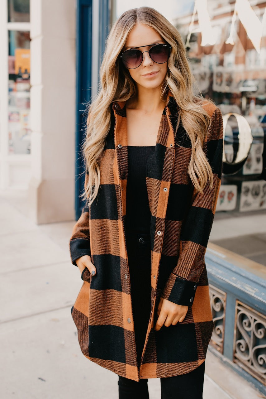 Valenzora – Damen Karo-Flanelljacke für rustikalen Charme