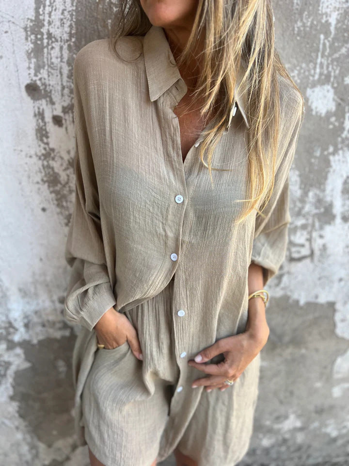 Women's airy summer blouse