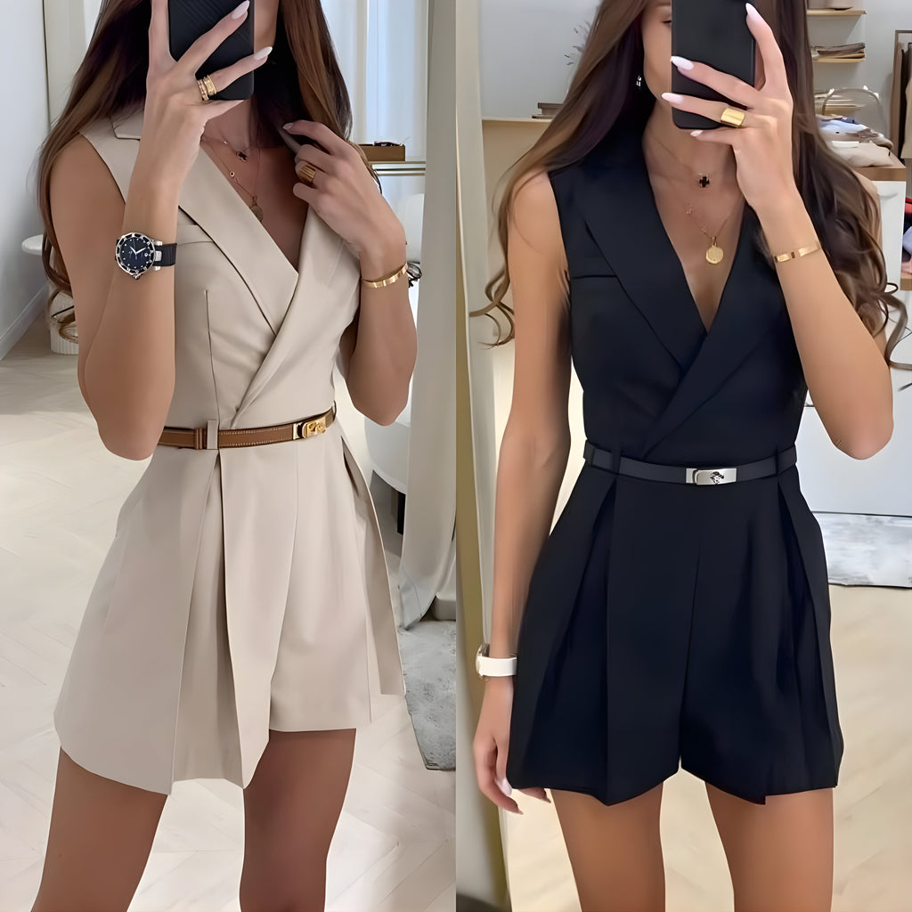 Valenzora | Eleganter ärmelloser Overall