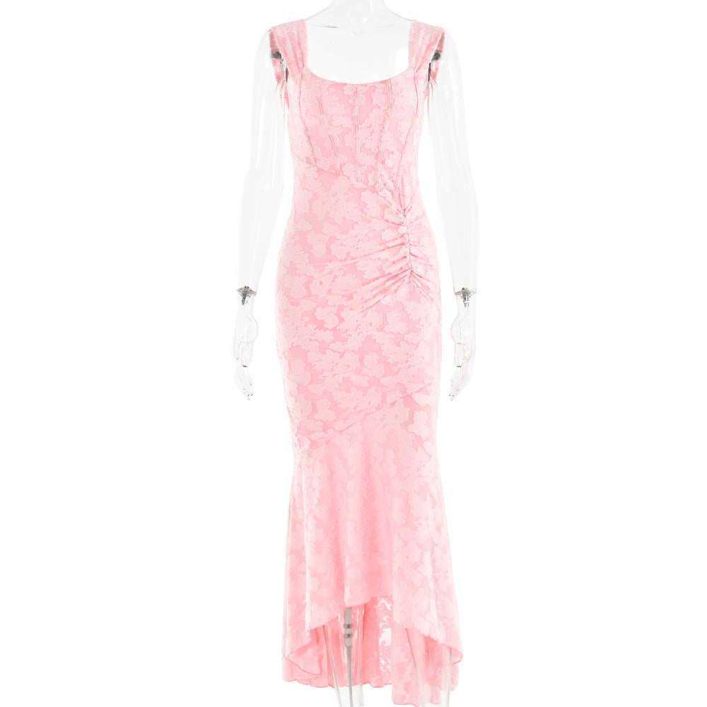 Damen-Scheidenkleid mit einzigartiger Drapierung von Valenzora