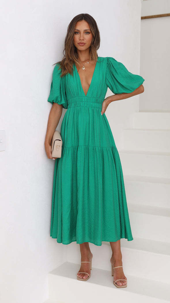 Valenzora | Fitted midi dress