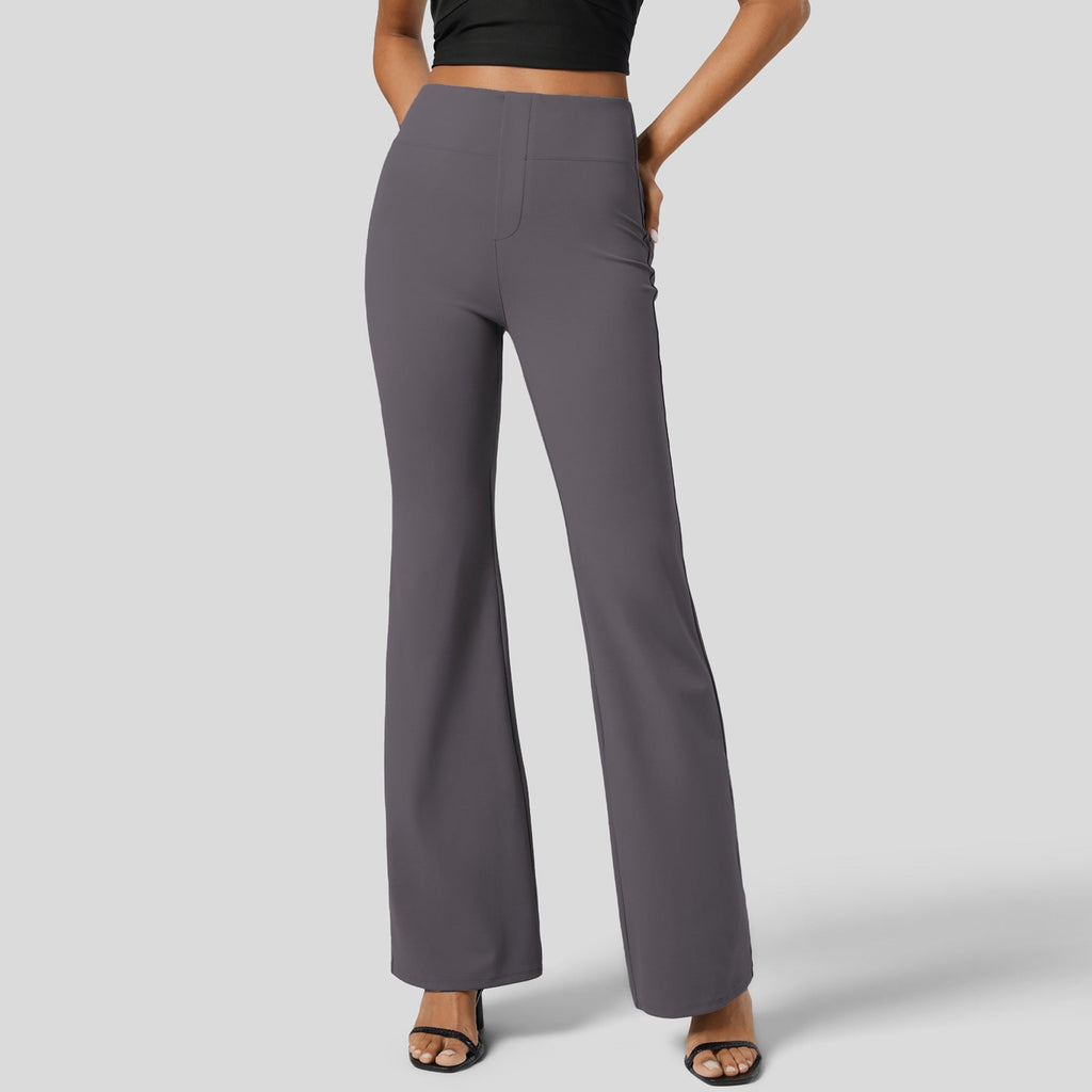 Valenzora | High-Waist, po-formende Sport-Pull-On-Hose mit weitem Bein