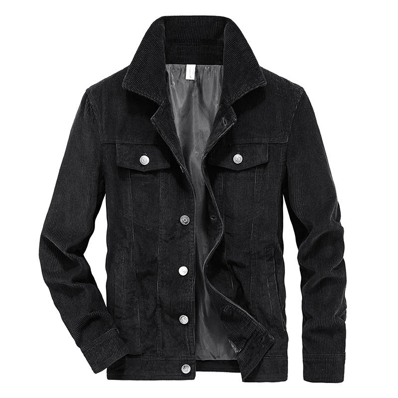 Valenzora | Casual long-sleeved corduroy jacket with buttons