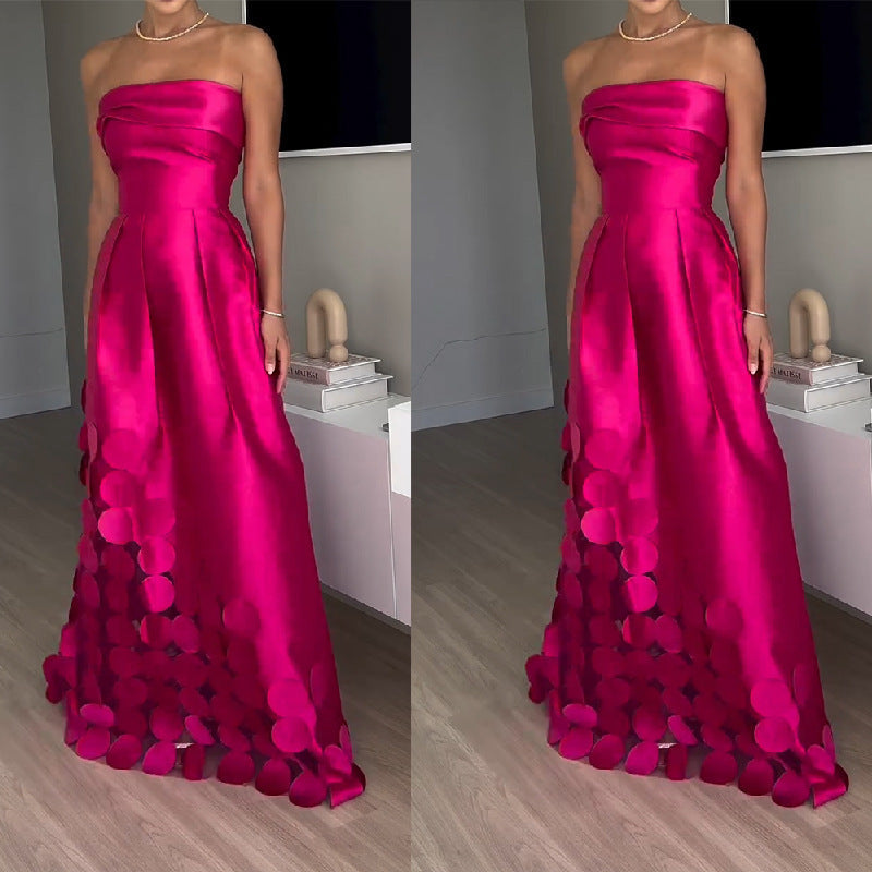 Damenabendkleid mit aufregendem Lagen-Look und raffinierten Details, Größe Valenzora