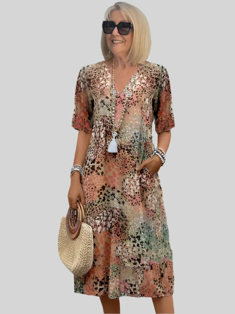 Women's airy summer dress, size
