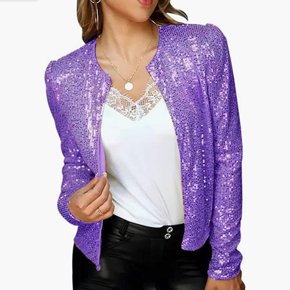 Valenzora | Elegant sequined jacket for women