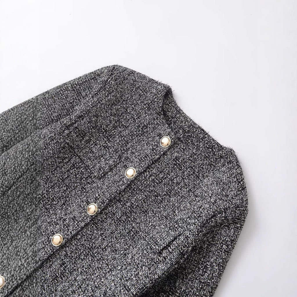Valenzora | Textured little Chanel-style jacket