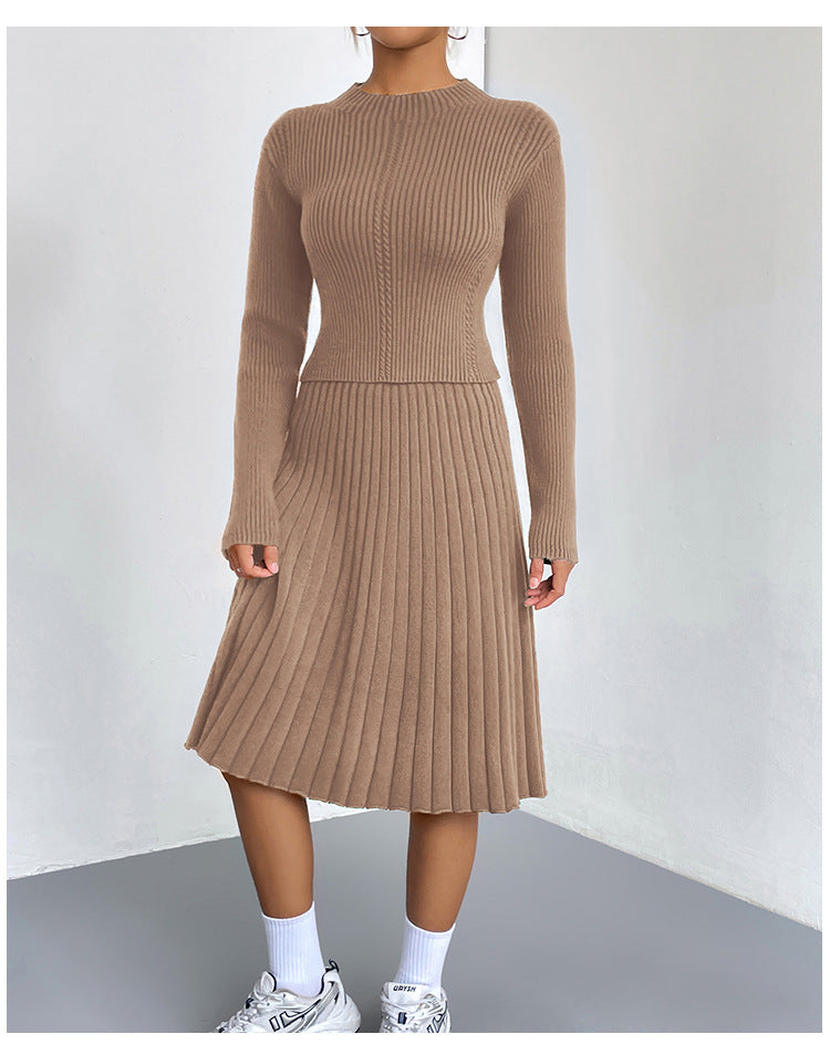 Valenzora | A-Linien-Rock Strickpullover-Set