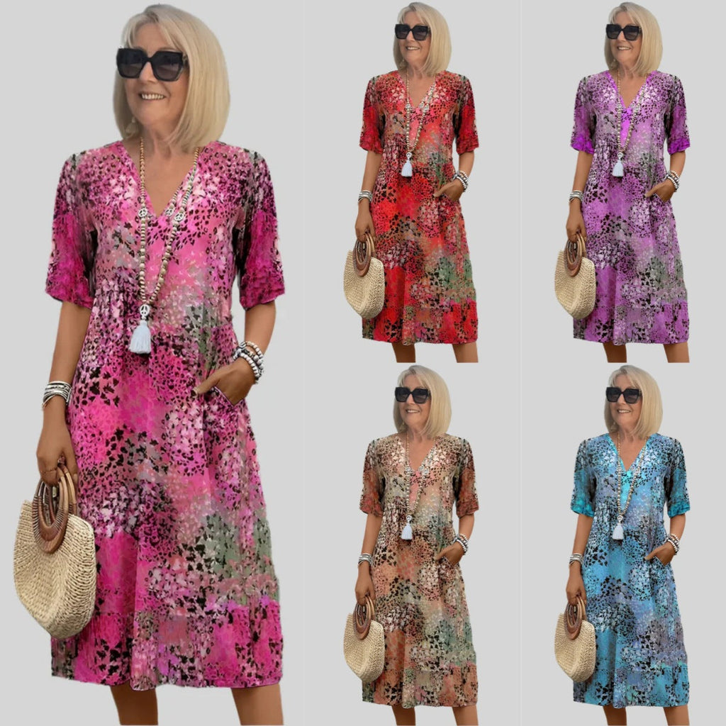 Women's airy summer dress, size