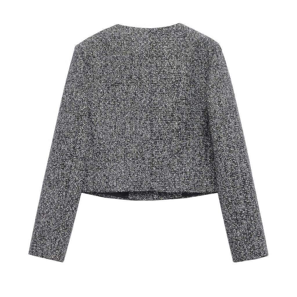 Valenzora | Textured little Chanel-style jacket