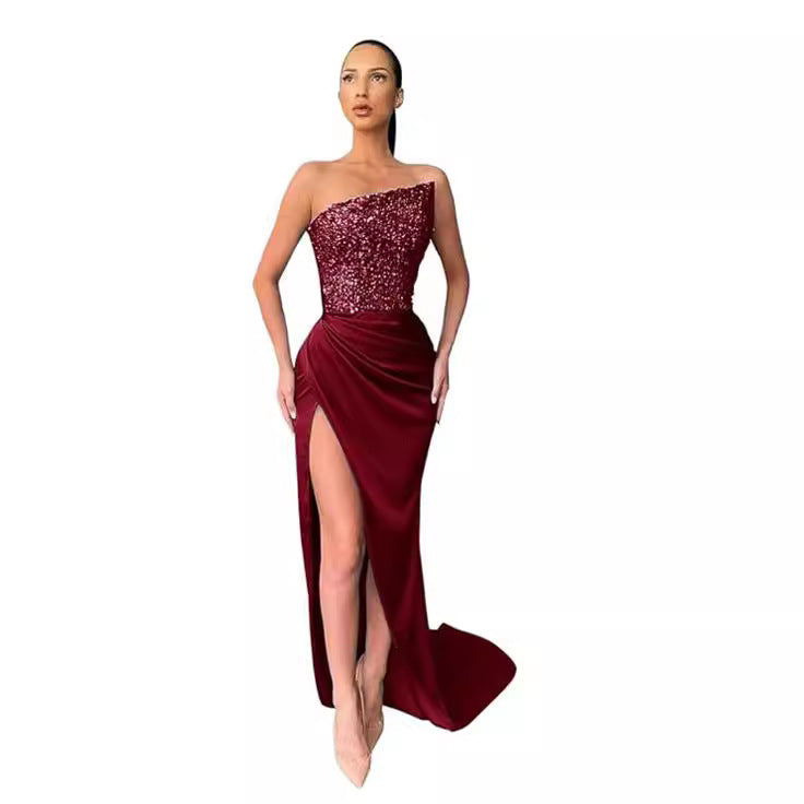 Valenzora | Elegant mid-length evening dress