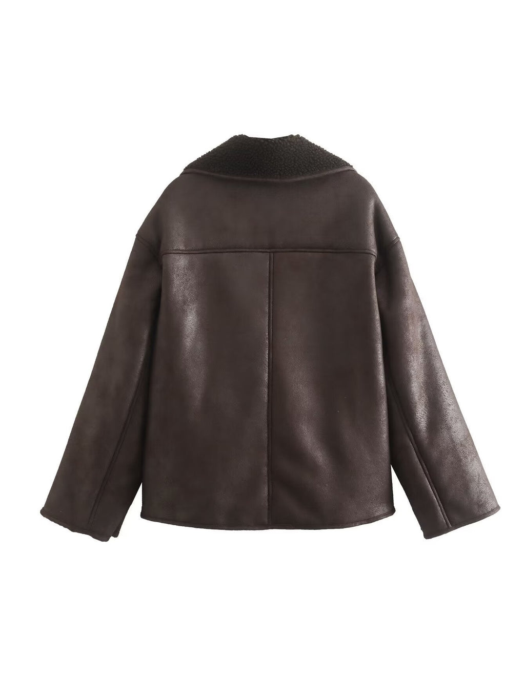 Valenzora | Classic Short Leather Jacket Women's
