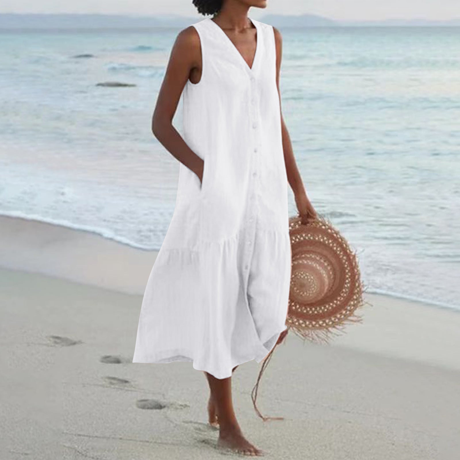 Valenzora | Comfortable summer dress with pockets